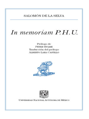 cover image of In memoriam P. H. U.